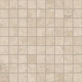 Сиена Белый Вставка Мозаика