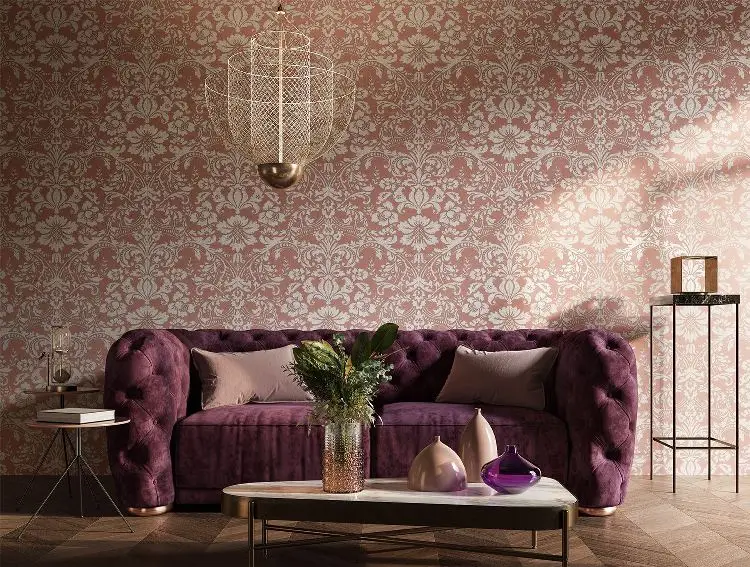 Интерьер COTTO D’ESTE WANDERWALL DAMASK